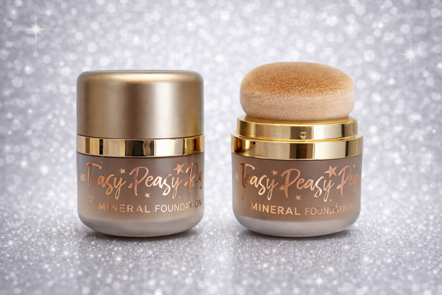 Belle Beauty Easy Peasy Mineral Foundation (Medium)