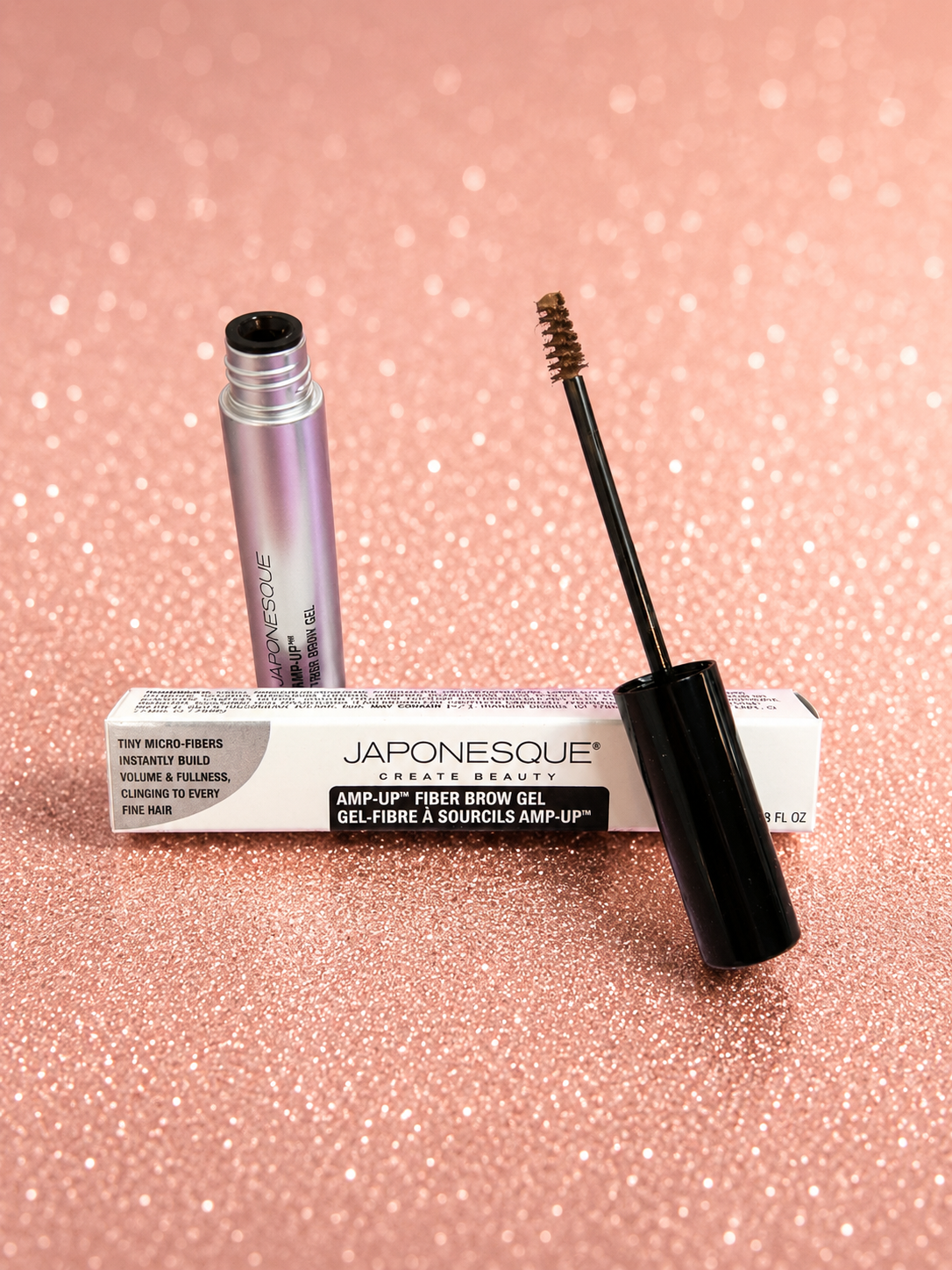 Japonesque Amp-Up Fiber Brow Gel (Light Clair)