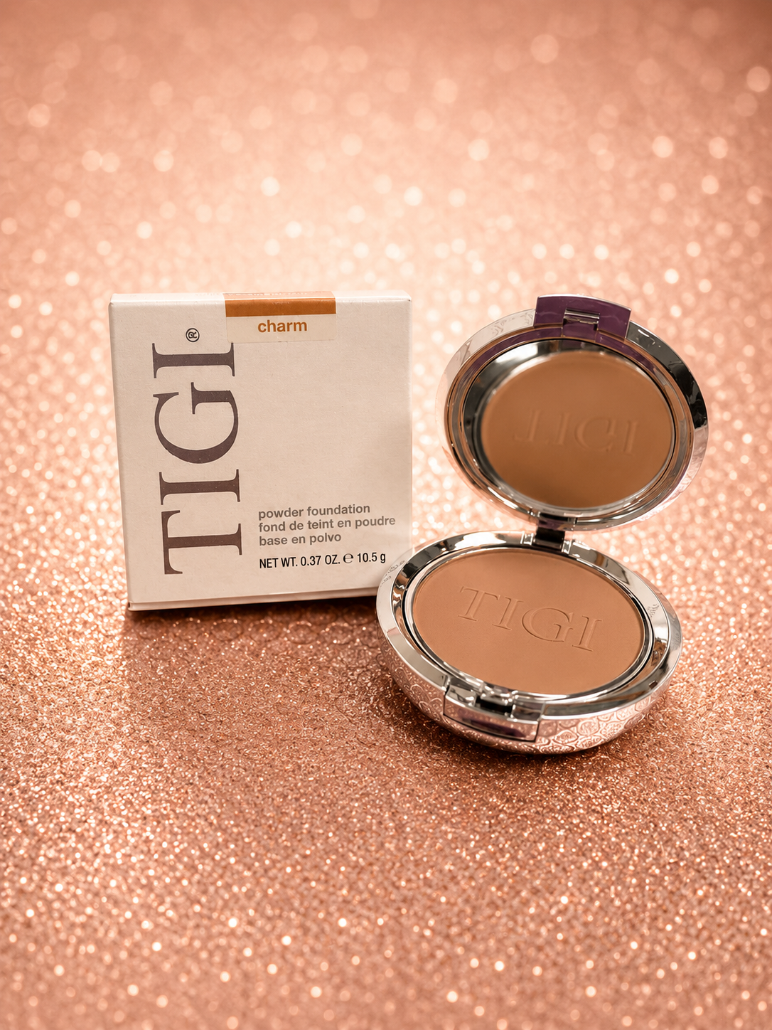 TIGI Cosmetics Powder Foundation in Charm