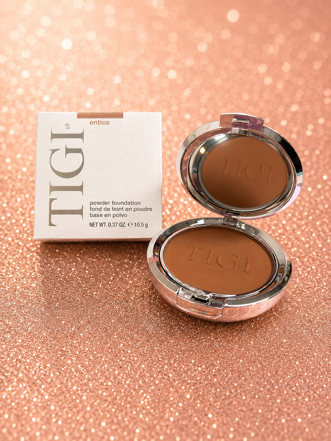 TIGI Cosmetics Powder Foundation in Entice