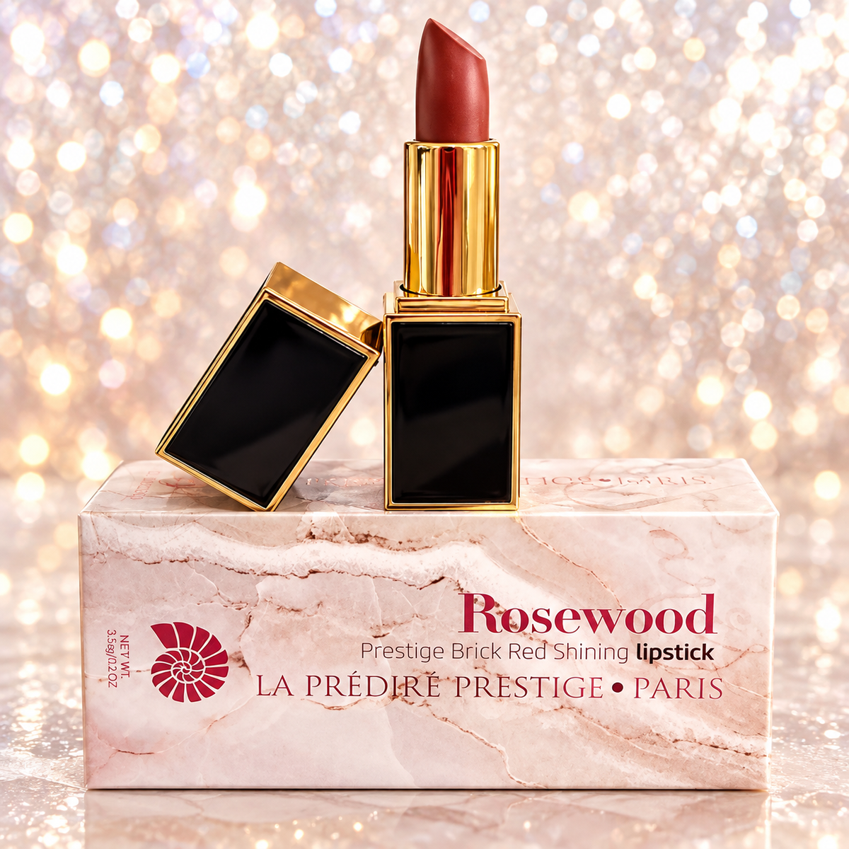 La Prédiré Prestige Paris Shining Lipstick – Rosewood